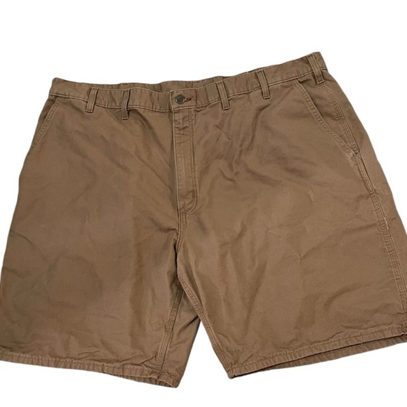 Carhartt Shorts Denim Hickory Size 48/10 - Picture 1 of 4